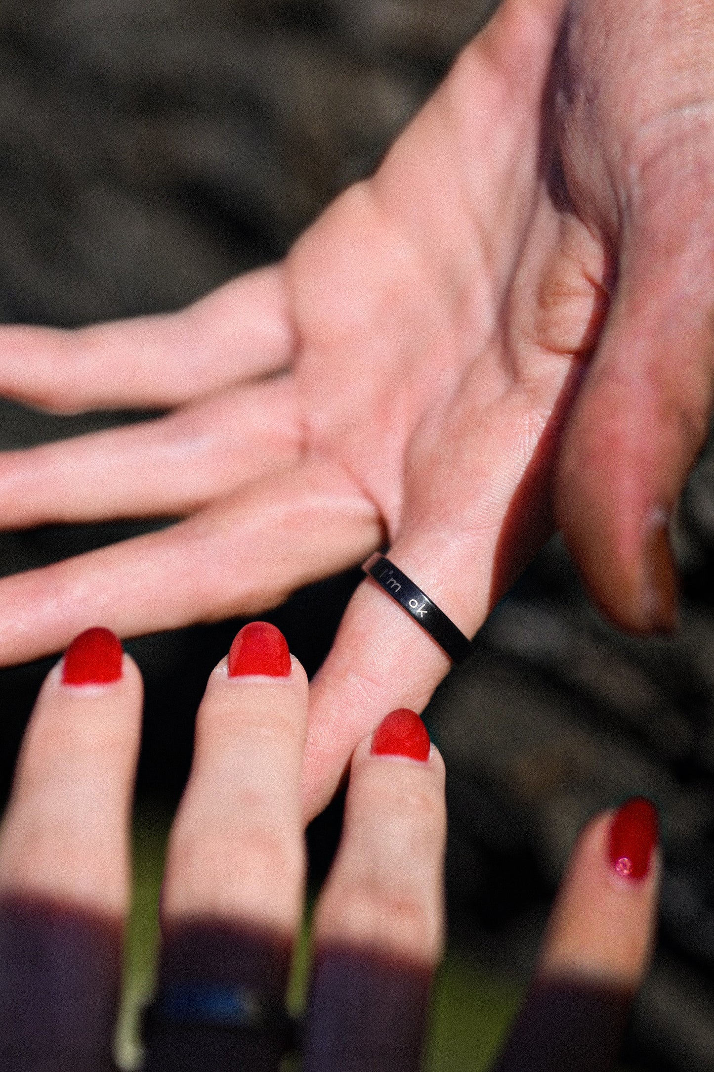 "I'm ok" Ring