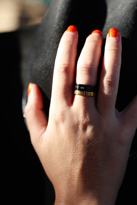 "I'm ok" Ring