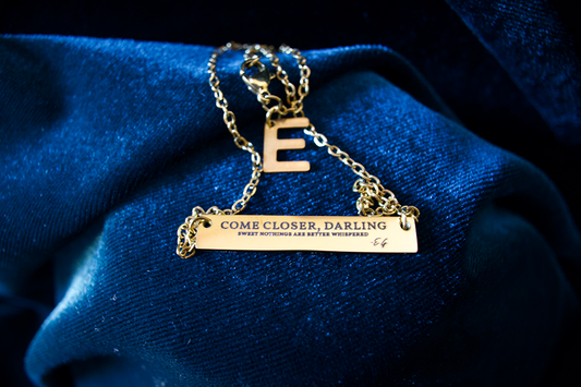 "Come Closer, Darling" Pendant Necklace