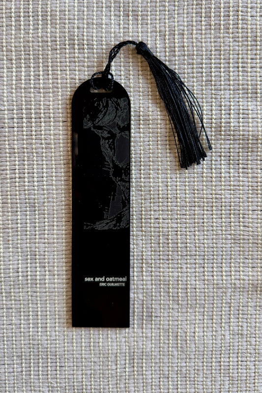 Black Metallic Bookmark