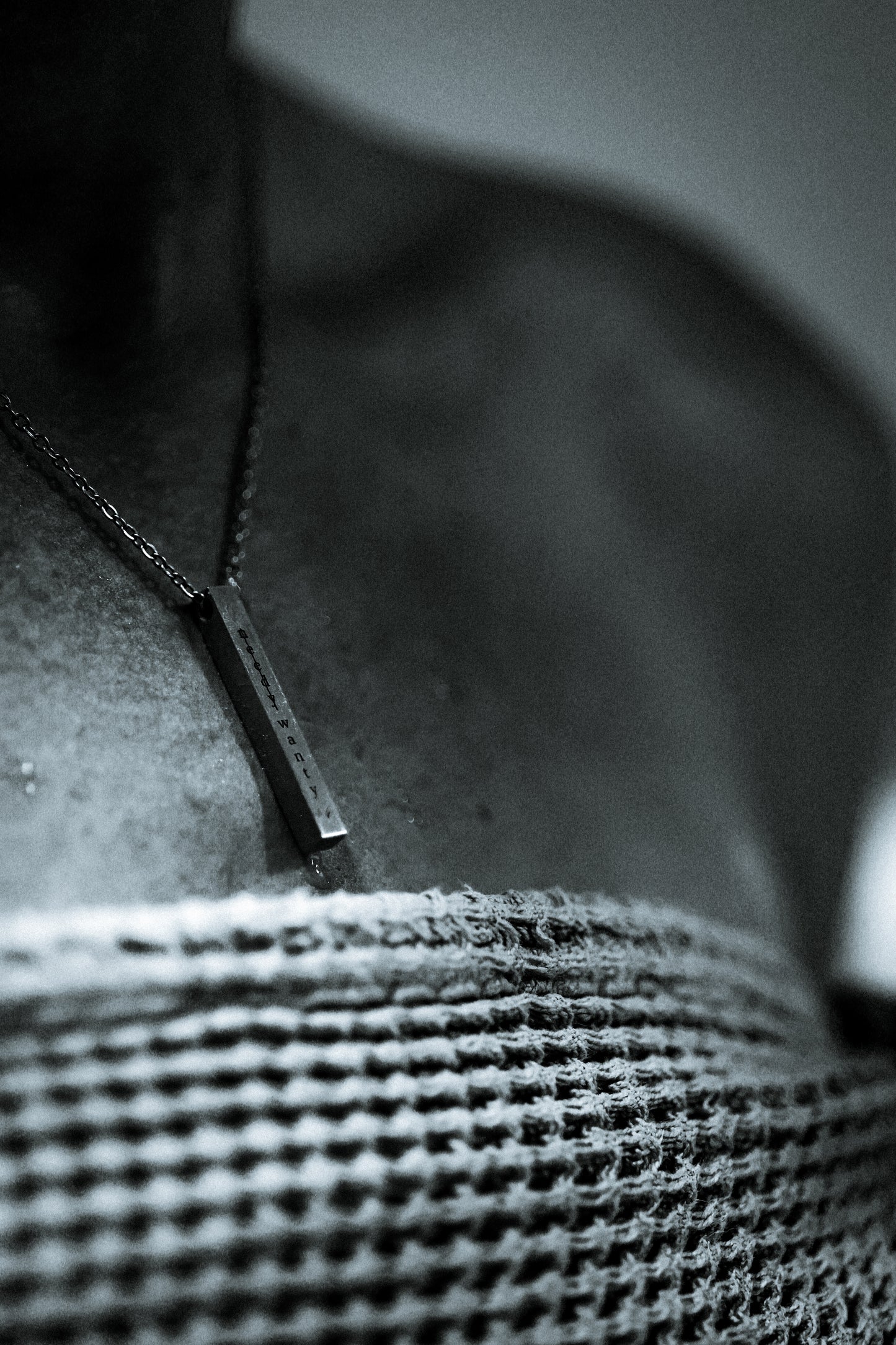"Needy / Wanty " Pendant Necklace